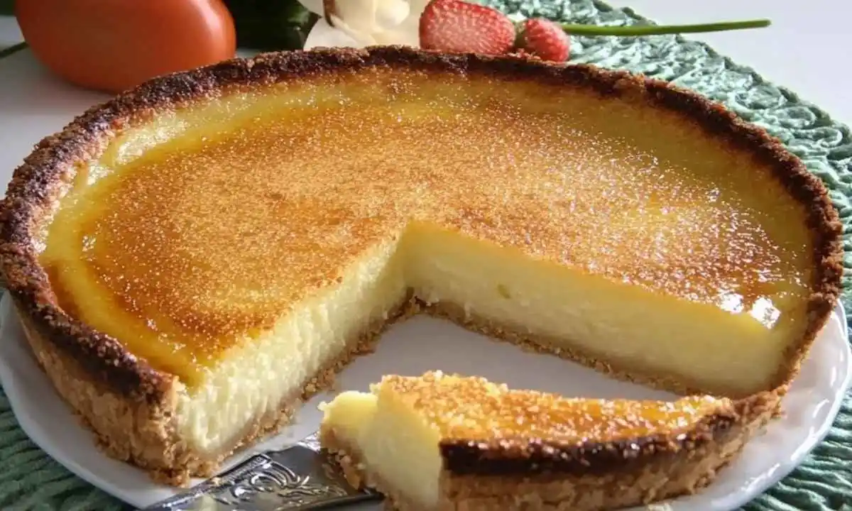 Tarte à la Crème Pâtissière à la Noix de Coco